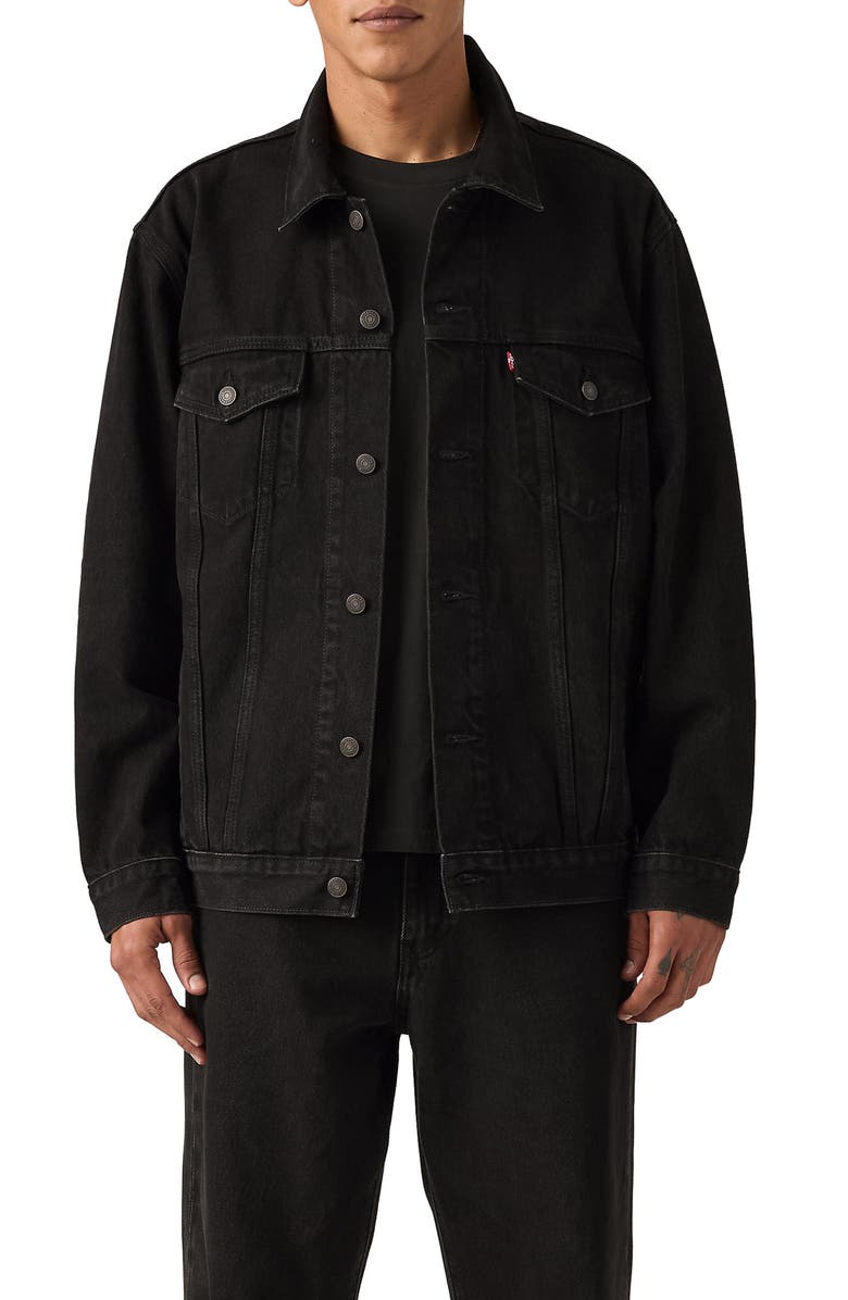 Levi's Relaxed Denim Trucker Jacket, Main, color, Never Too Much