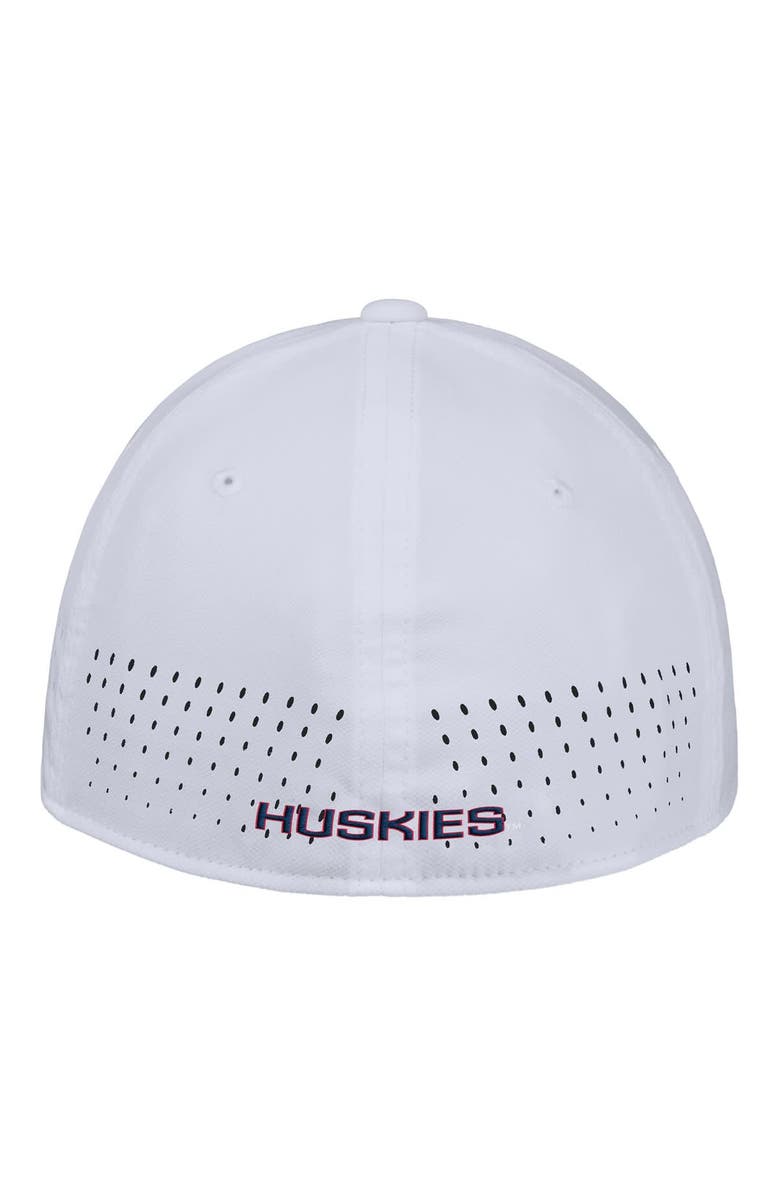 Nike Men's Nike White UConn Huskies 2025 On-Field Performance Flex Hat, Alternate, color, White