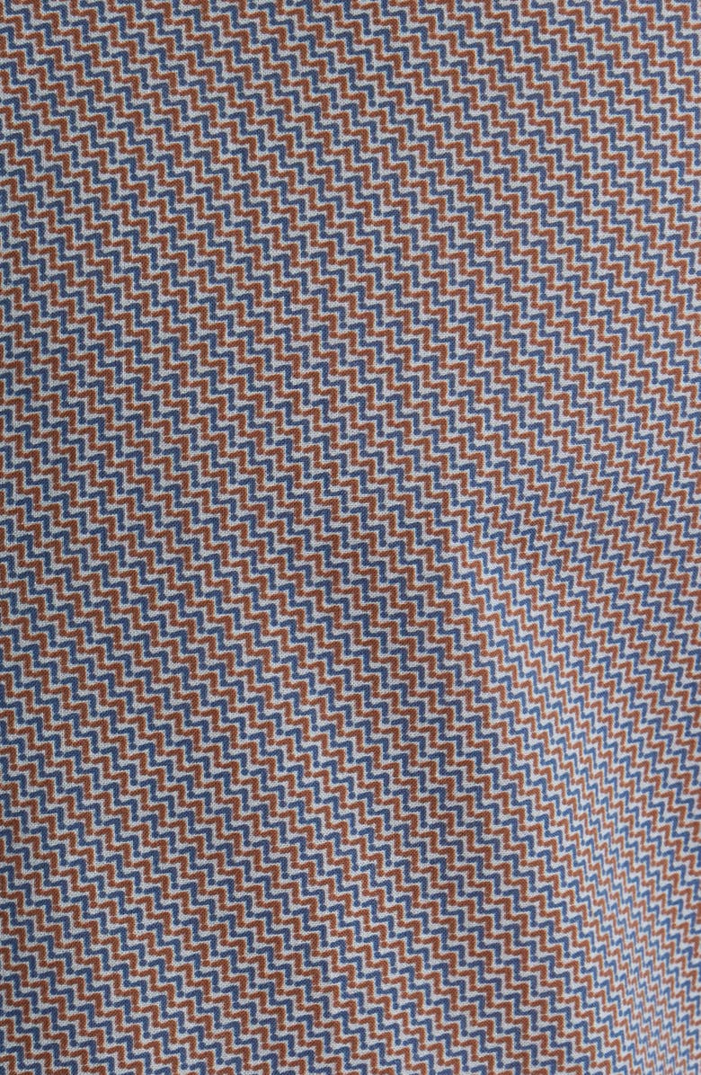 Emporio Armani Diagonal Print Button-Up Shirt, Alternate, color, Solid Dark Blue