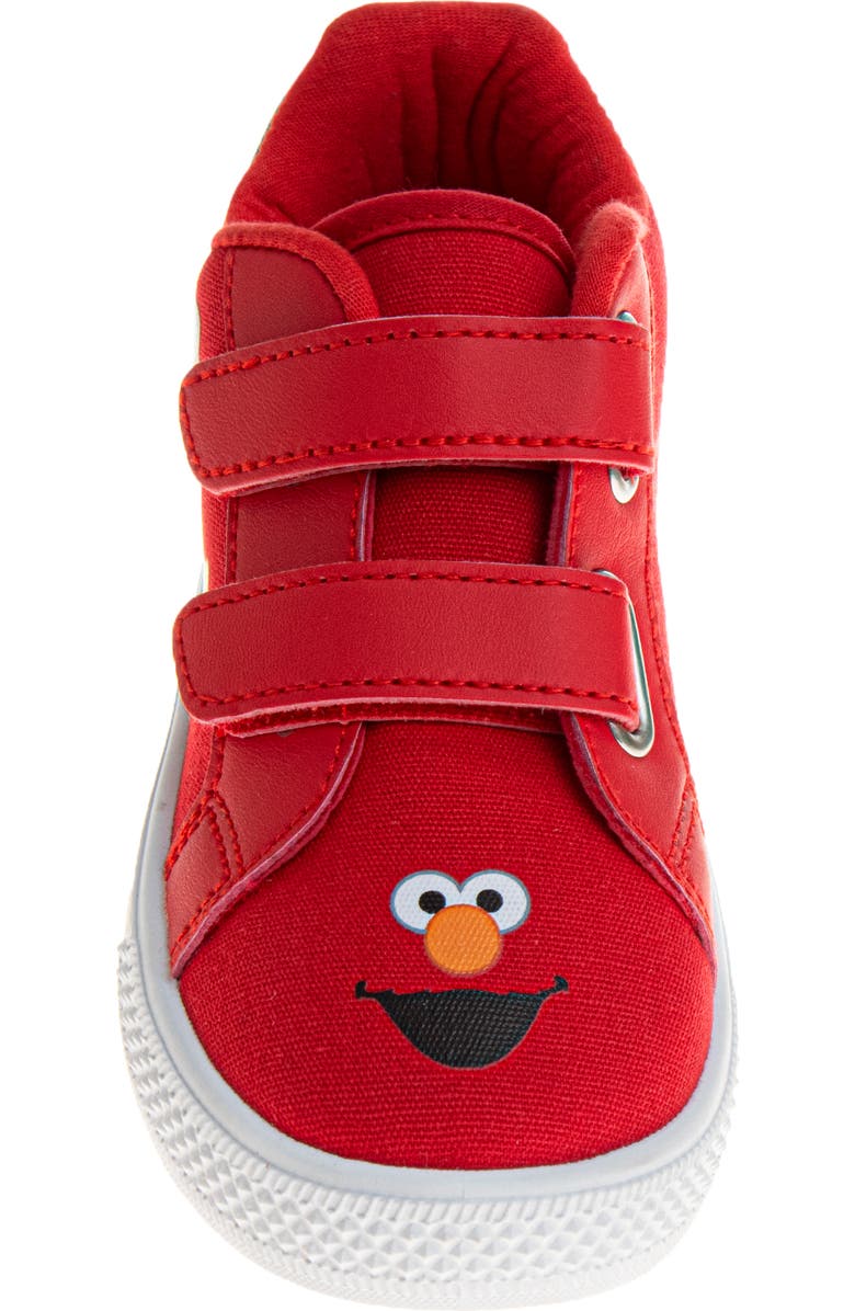 Sesame Street<sup>®</sup> Happy Elmo Casual Sneakers Kids, Alternate, color, Red