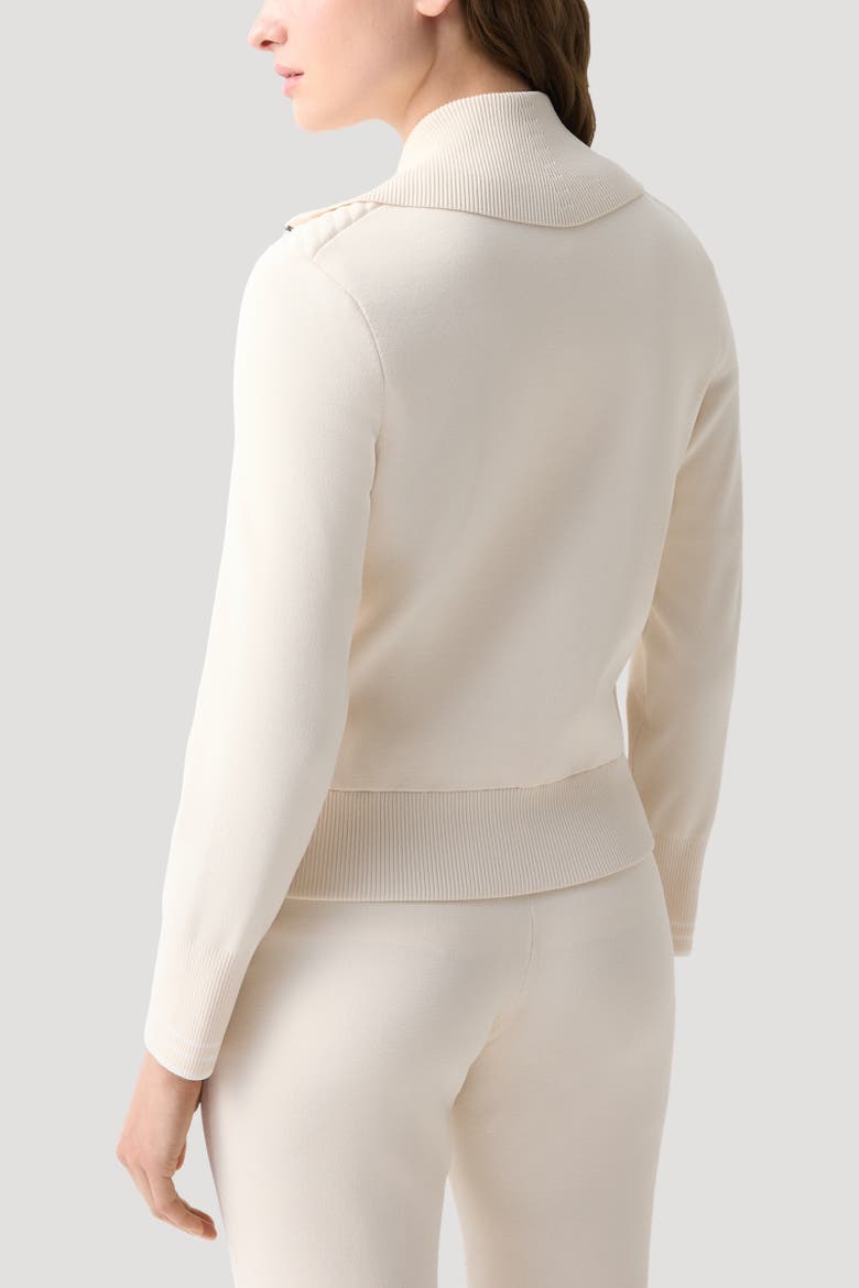 Jana Knit Jacket, Alternate, color, Cream