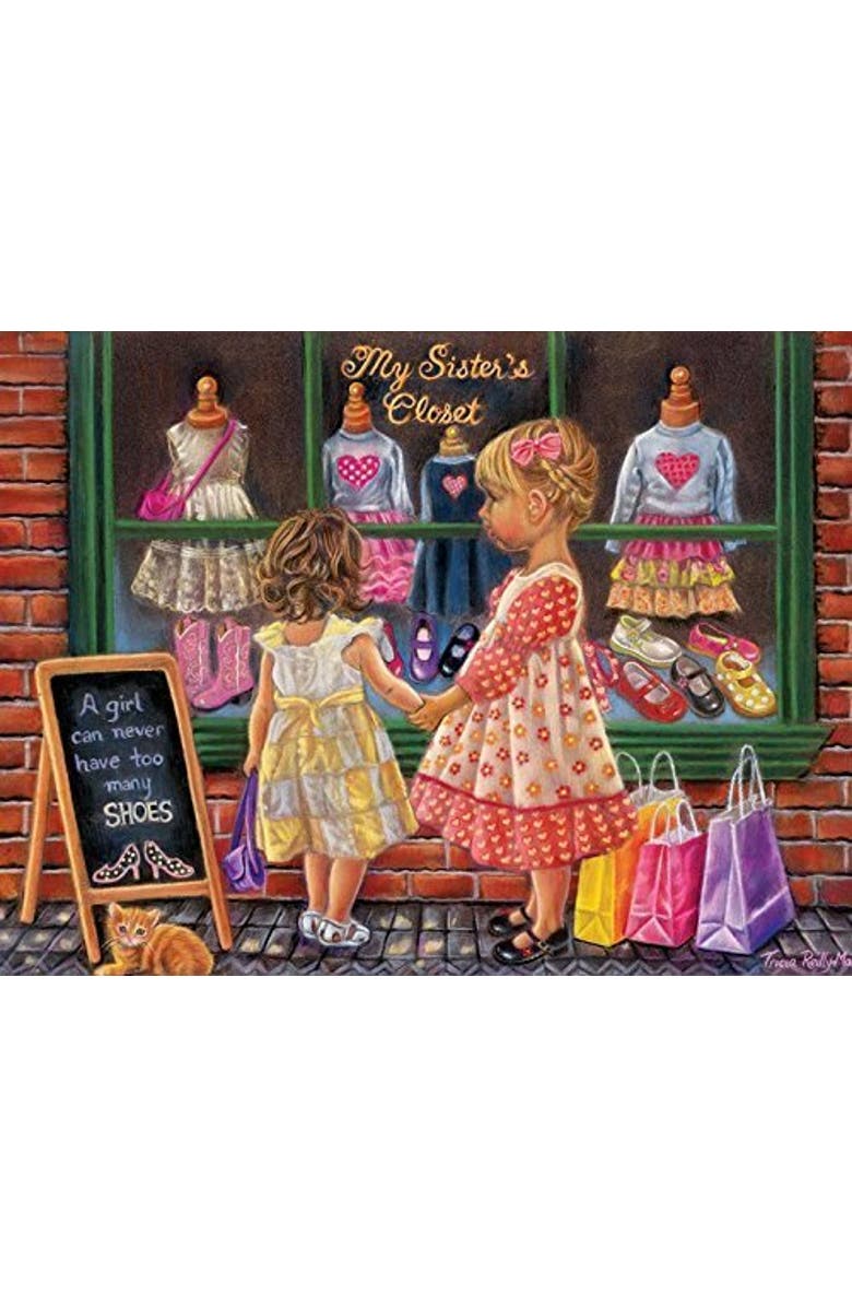 Sunsout My Sister's Closet 300 piece Jigsaw Puzzle for Adults, Alternate, color, Multicolor