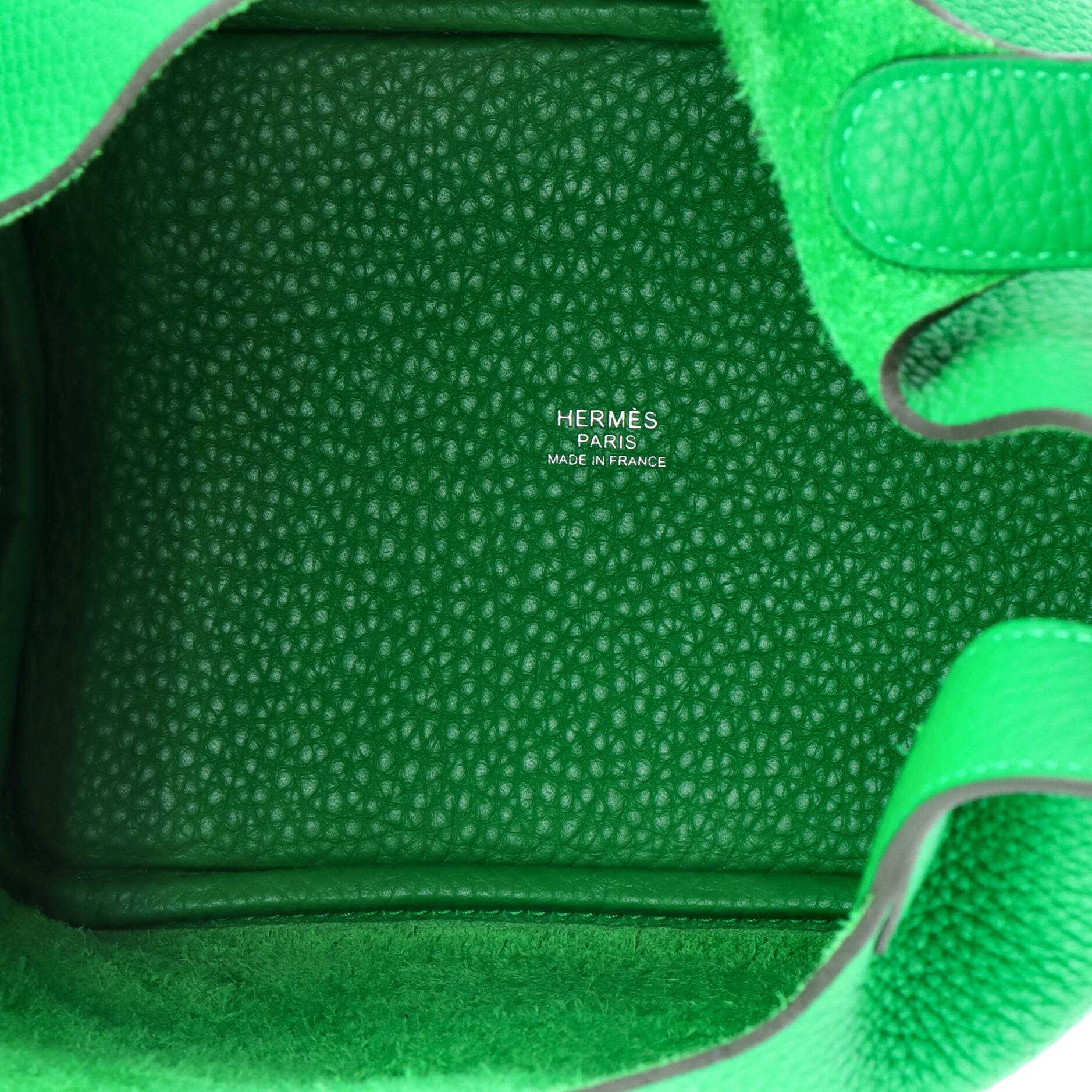 Monochrome Picotin Lock Bag Clemence PM, Alternate, color, Green