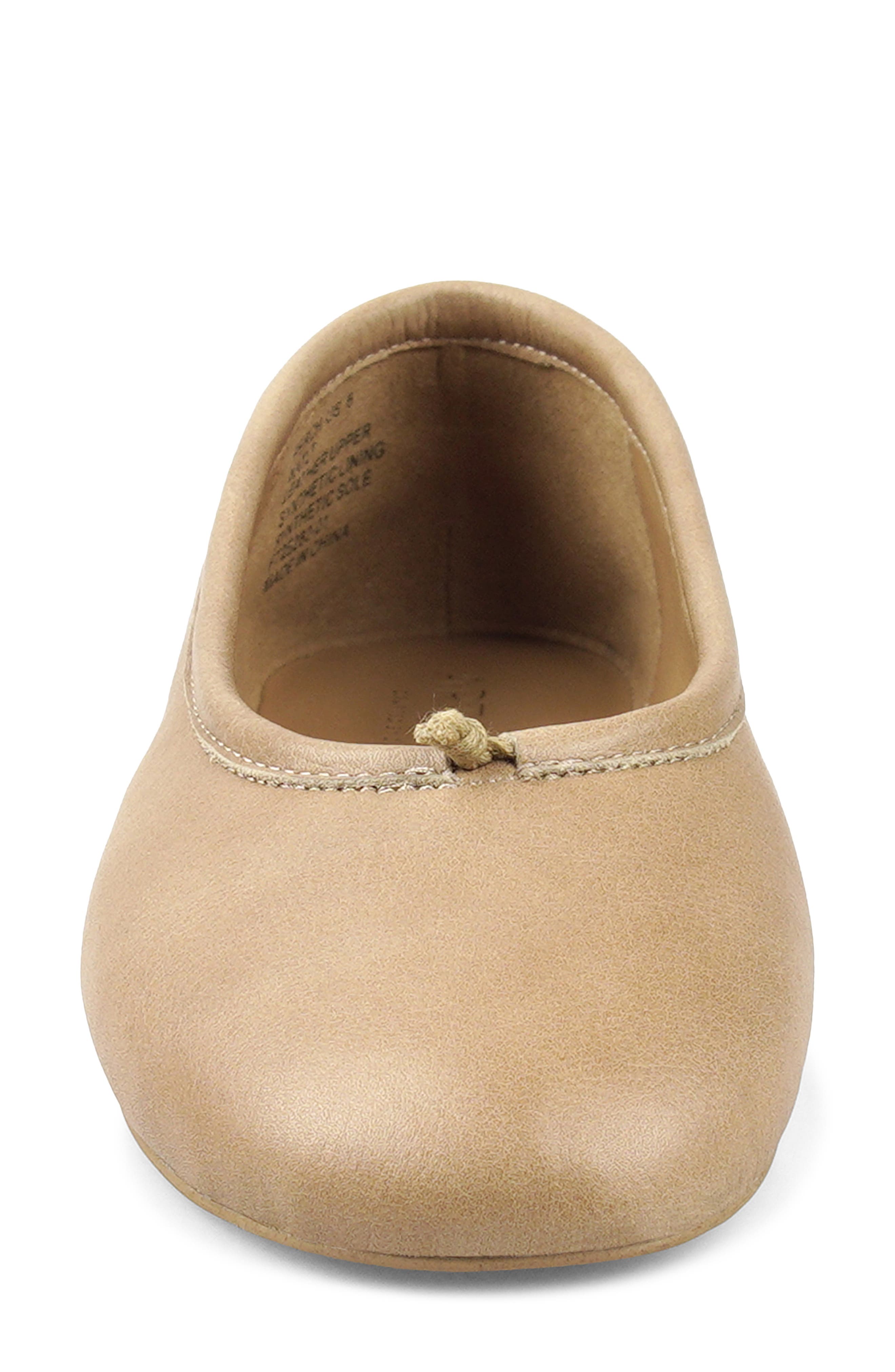 Perch Flat, Alternate, color, NATURAL LEATHER