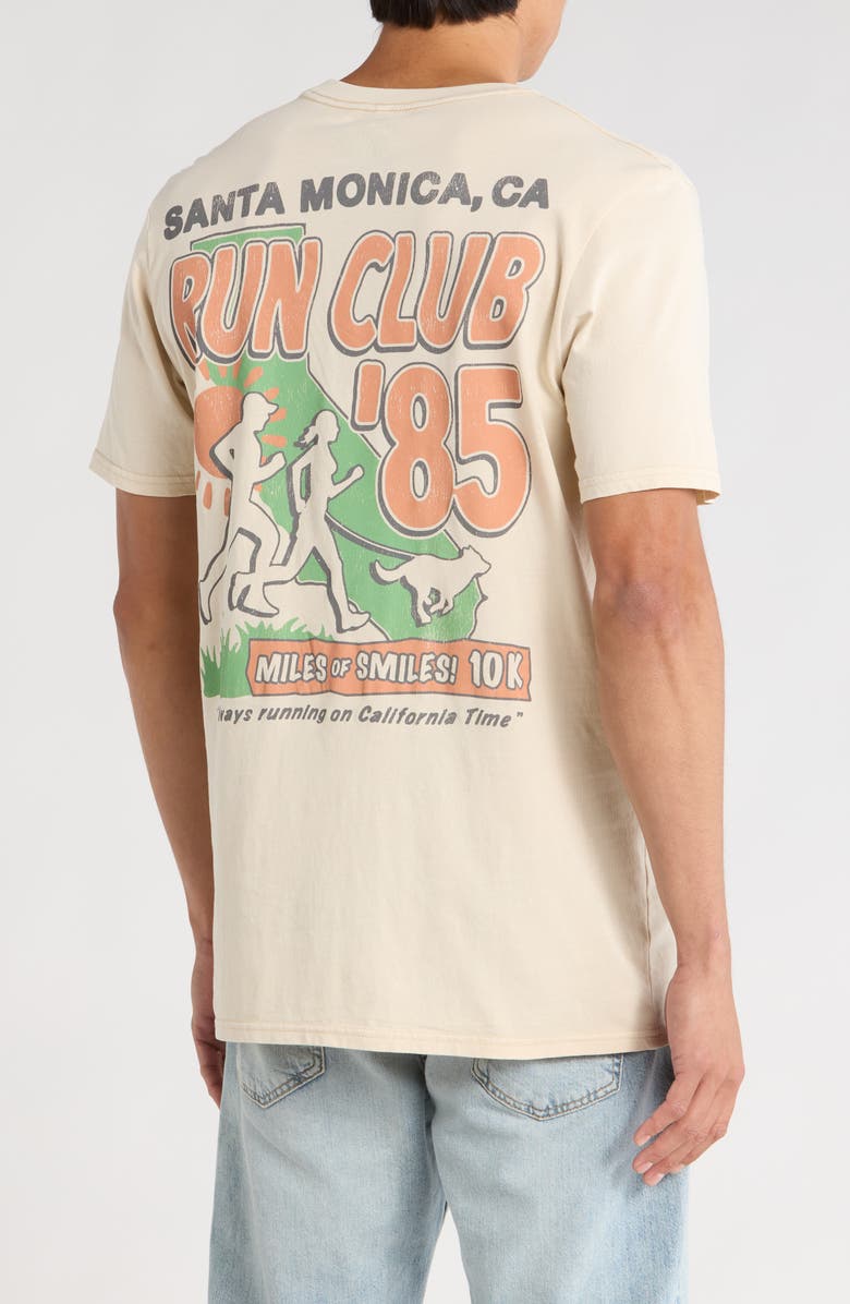 Goodie Two Sleeves Santa Monica Run Club Graphic T-Shirt, Alternate, color, Fog