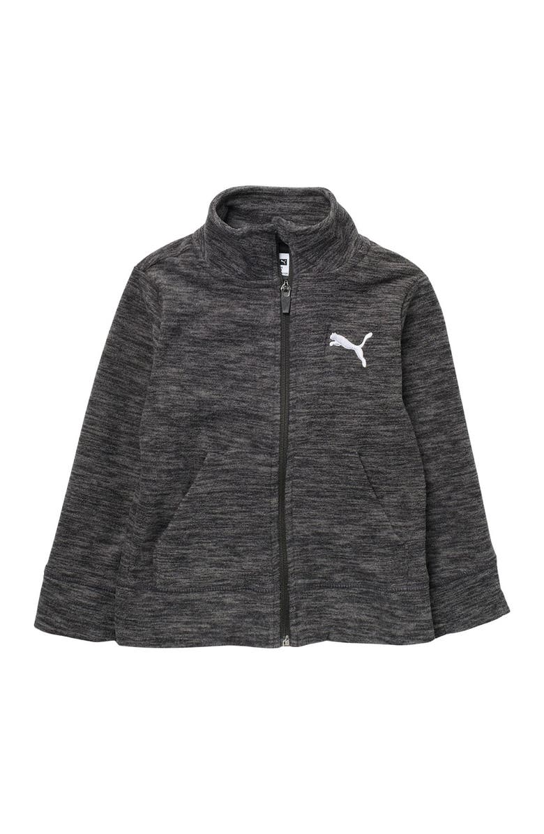 PUMA Polar Fleece Zip Up Jacket, Main, color, 
