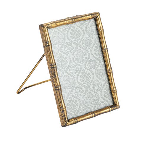 Metal Wood Style Photo Frame