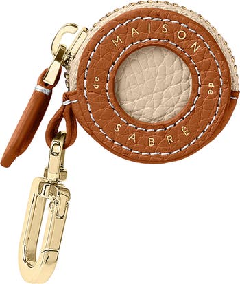 MAISON de SABRÉ Leather AirTag Charm | Nordstrom