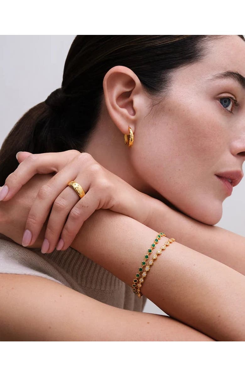 Astley Clarke Gold Celestial Tiny Star Hoop Earrings, Alternate, color, Tiny Star