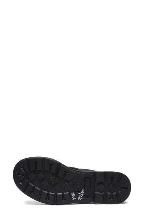 Timberland Calista Bay Flip Flop In Black Full Grain