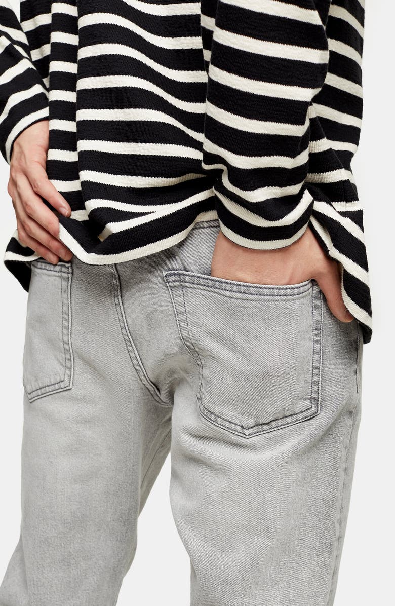 Topman Slim Fit Jeans, Alternate, color, 