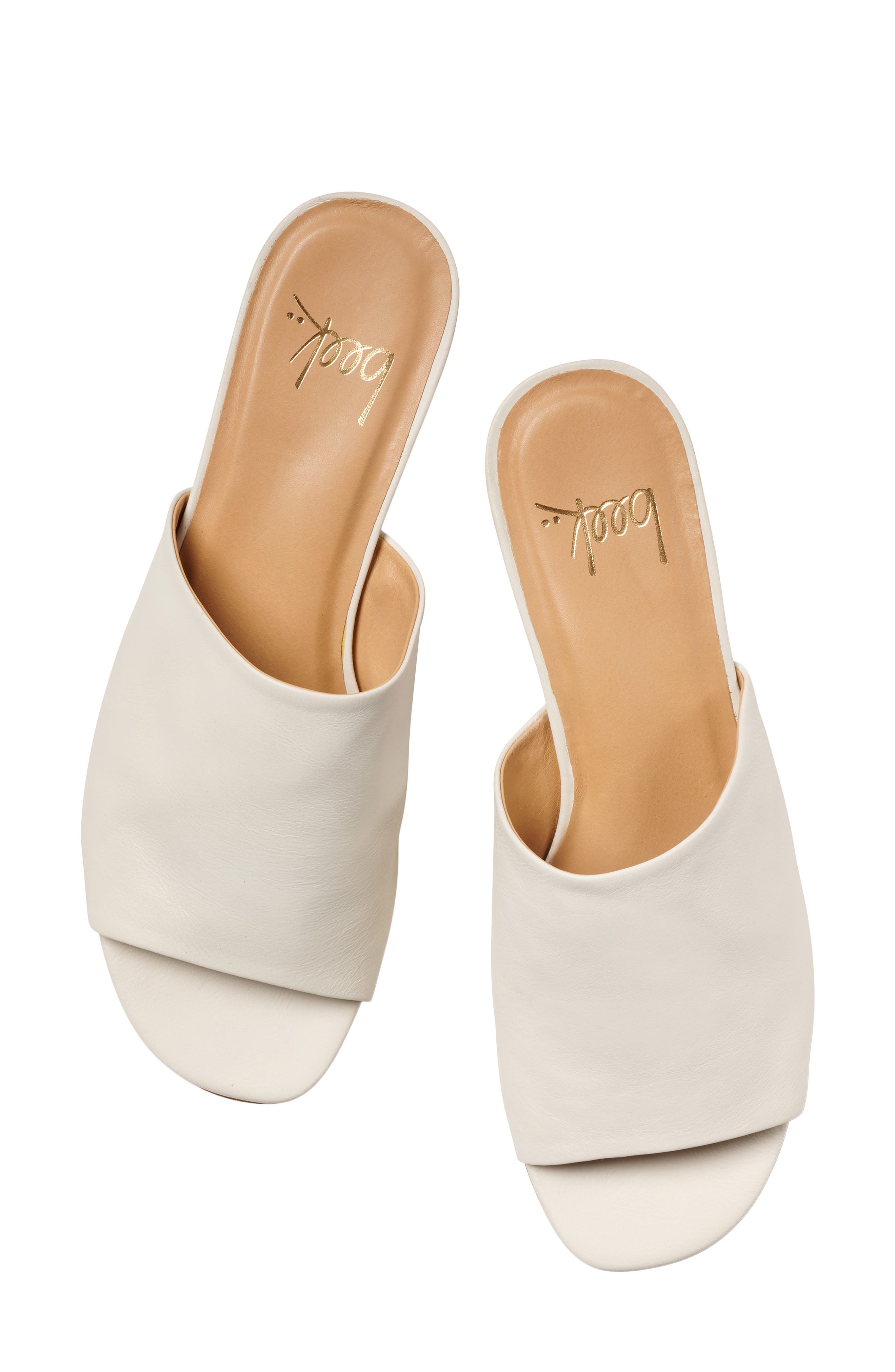 Stilt Slide Sandal, Alternate, color, VANILLA