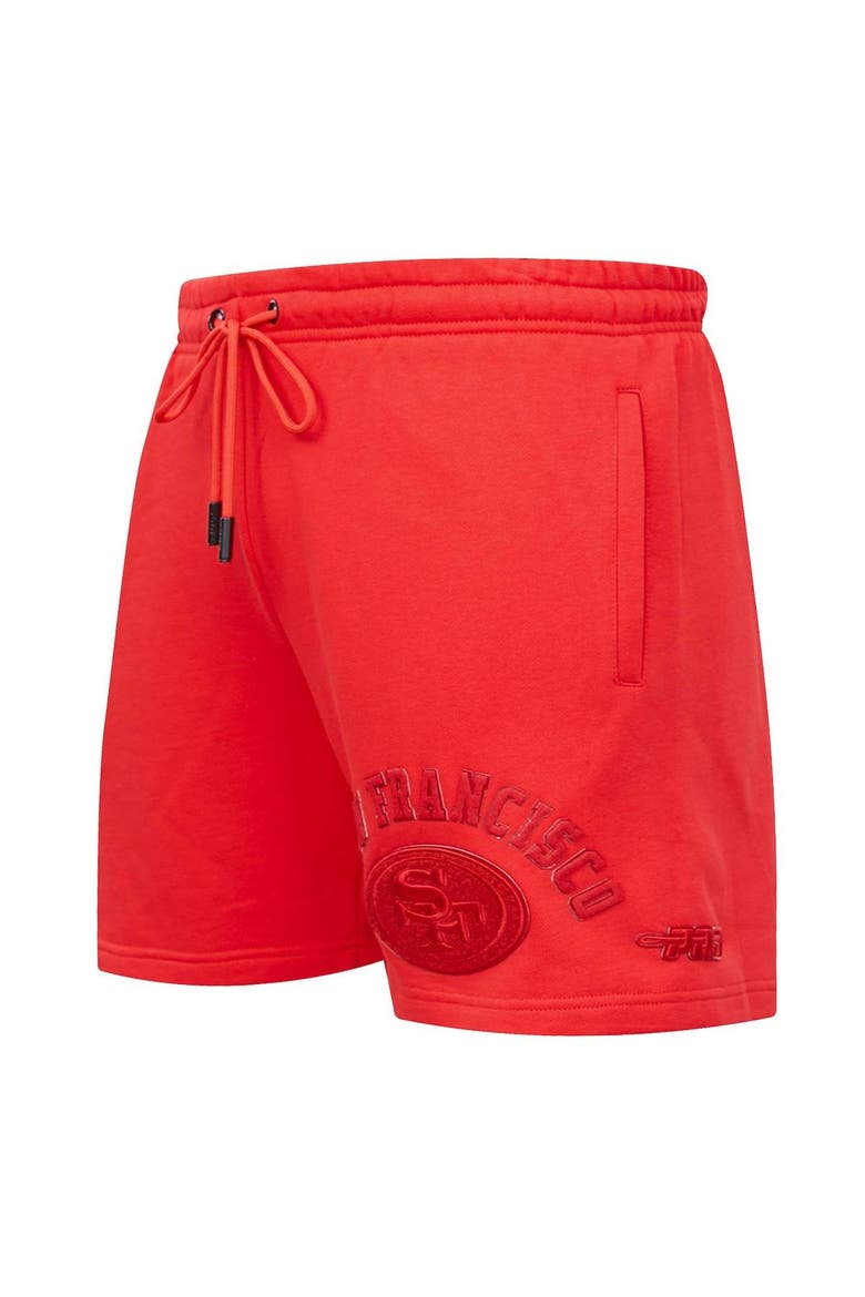 Men's Pro Standard San Francisco 49ers Triple Red Shorts, Alternate, color, Red