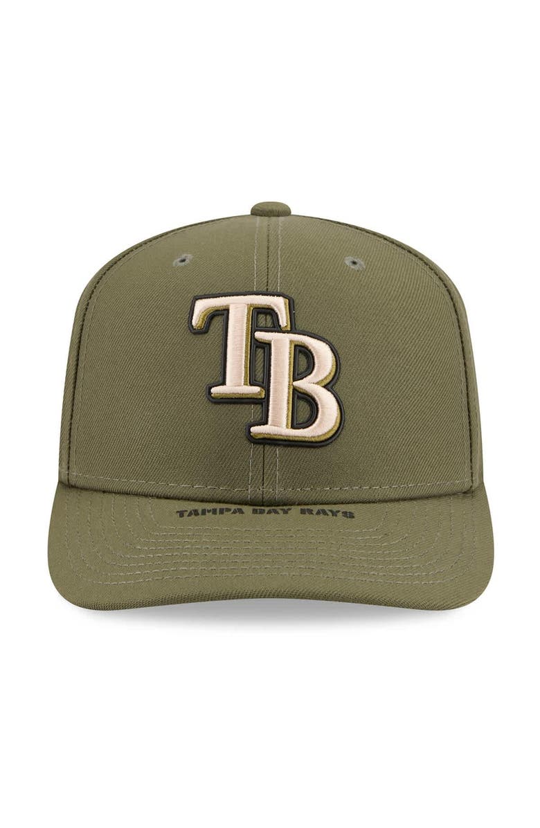 New Era Men's New Era  Olive Tampa Bay Rays 2026 Armed Forces Day 9SEVENTY Adjustable Hat, Alternate, color, Olive