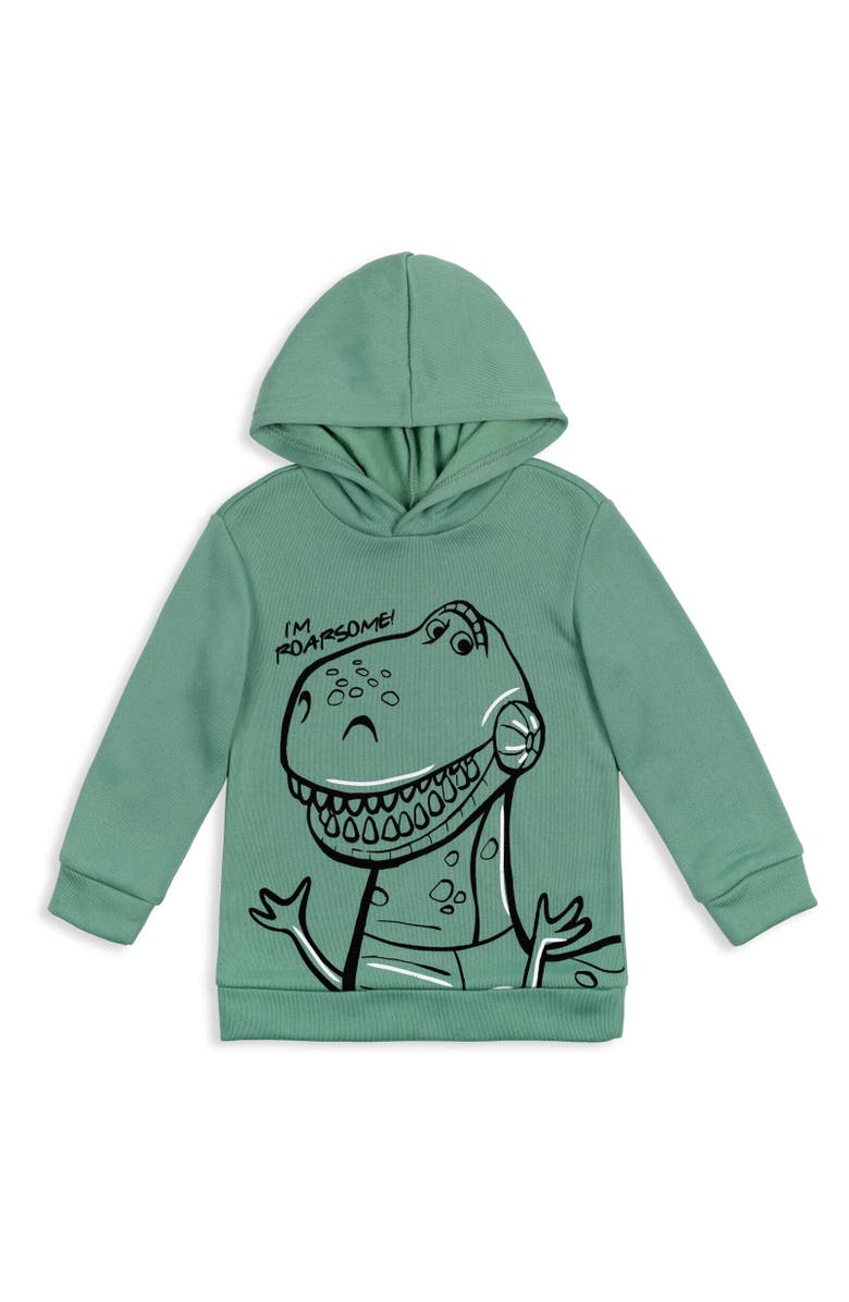 Disney Rex Toy Story Pullover Hoodie, Main, color, 