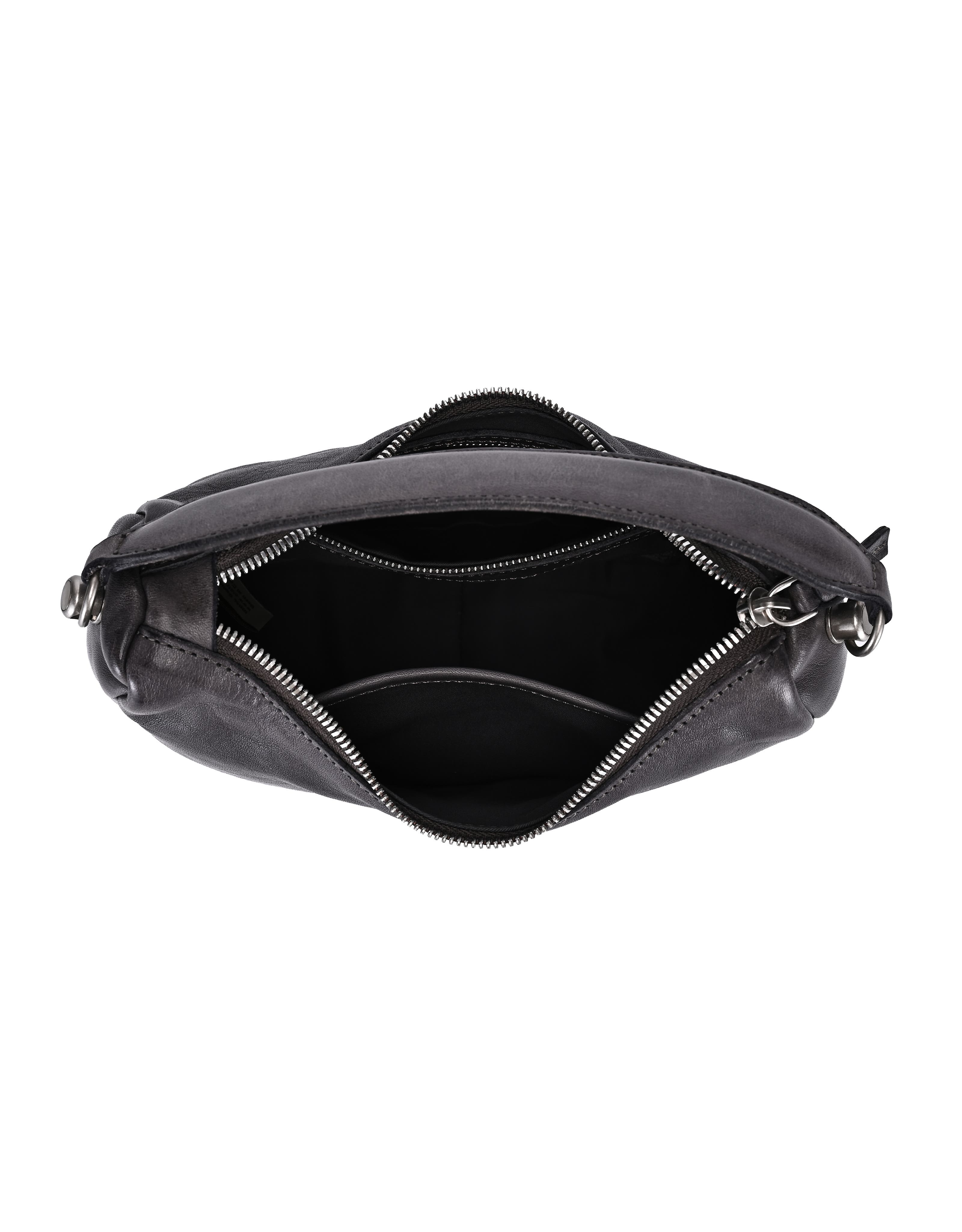 OLD TREND Dahlia Genuine Leather Soft Everyday Hobo Bag, Alternate, color, Grey