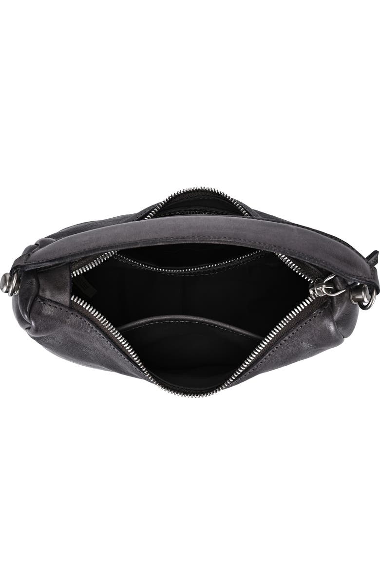 OLD TREND Dahlia Genuine Leather Soft Everyday Hobo Bag, Alternate, color, Grey