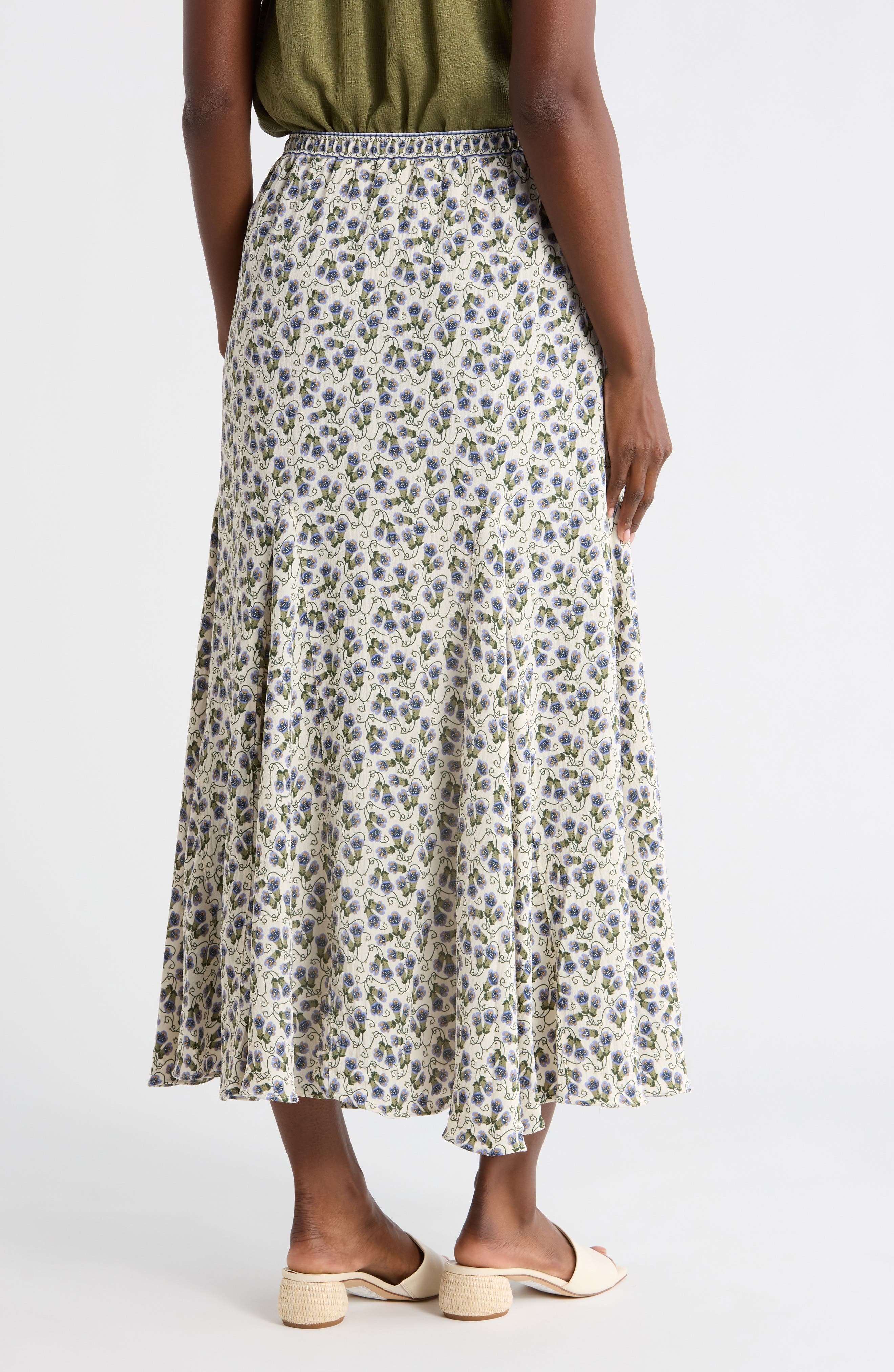 Godet Georgette Skirt - image 2