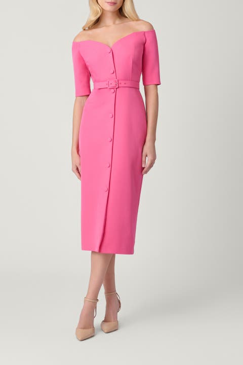 Stretch Crepe Cadence Dress