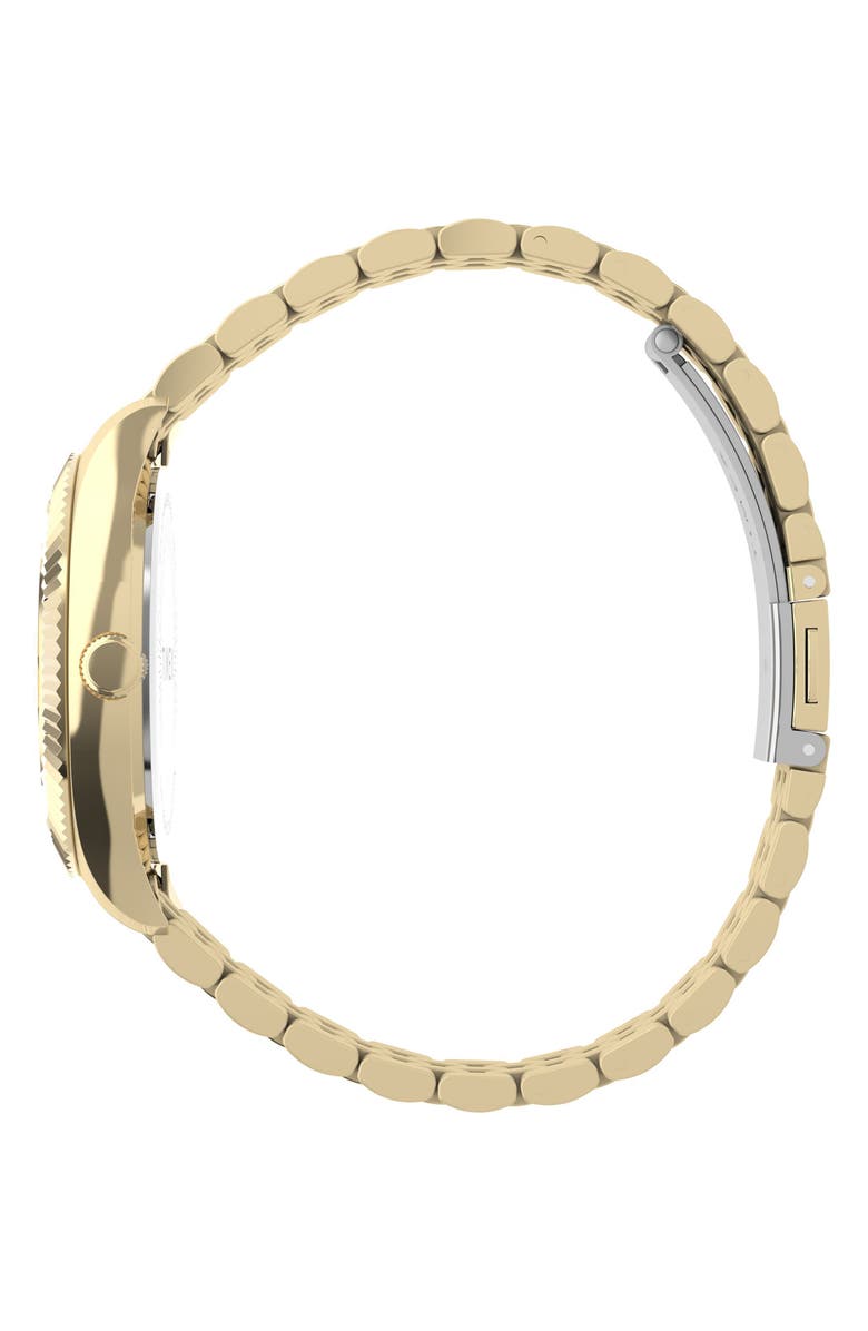 Timex<sup>®</sup> Legacy Celestial Bracelet Watch, 36mm, Alternate, color, White/ Goldtone