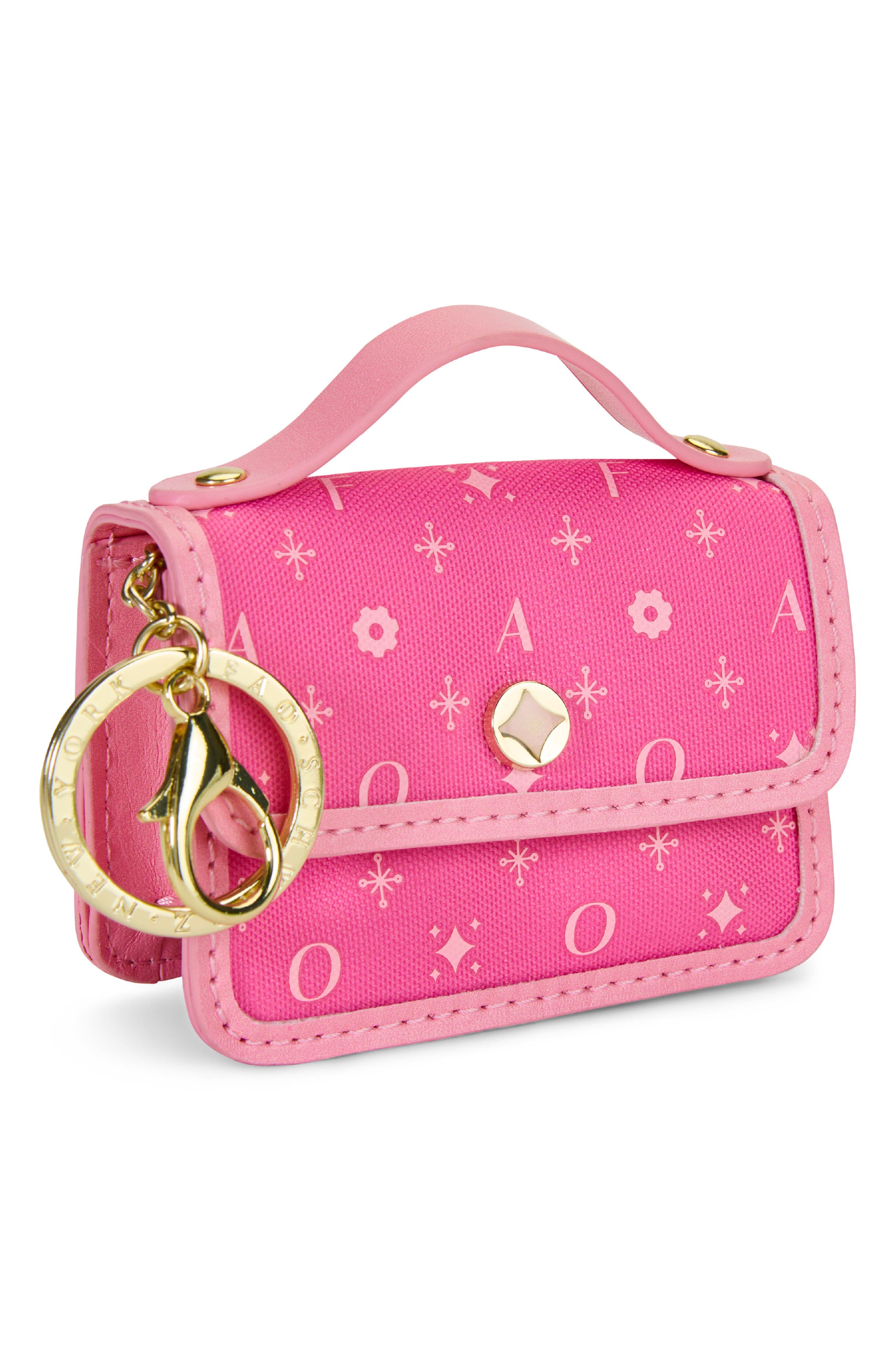 FAO Schwarz Mini Flap Handbag, Alternate, color, Medium Pink