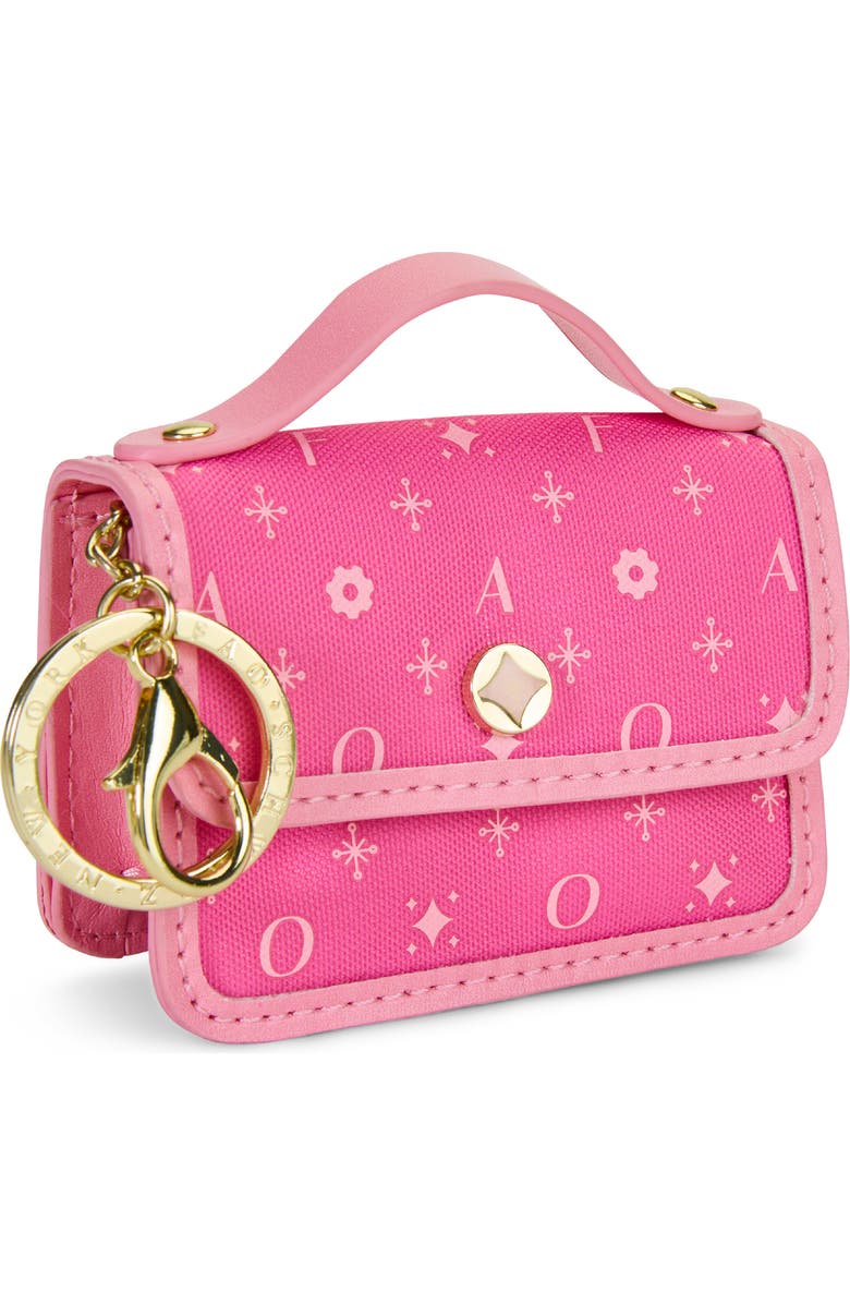 FAO Schwarz Mini Flap Handbag, Alternate, color, Medium Pink