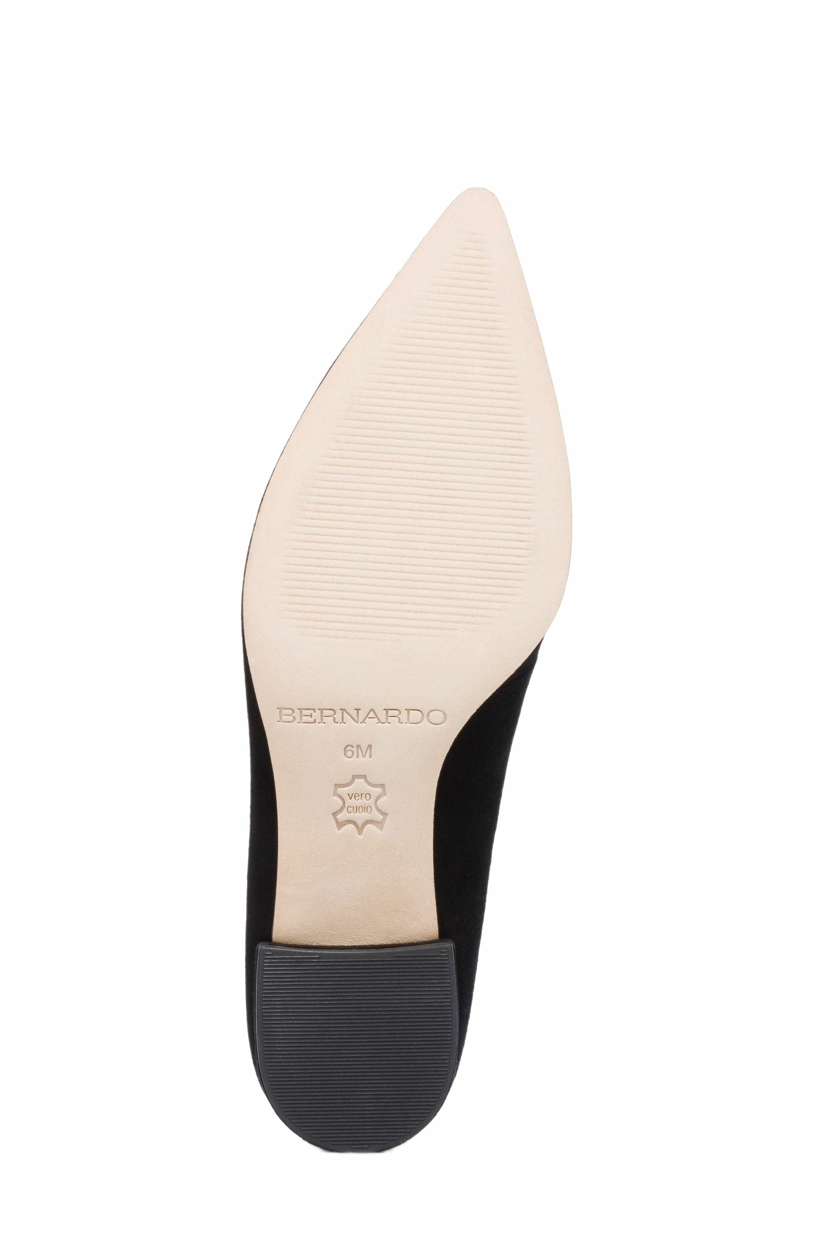 Bernardo Footwear Milie Block Heel Pump, Alternate, color, Black