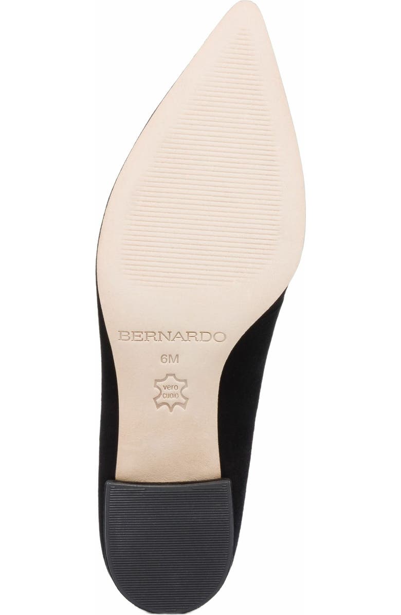 Bernardo Footwear Milie Block Heel Pump, Alternate, color, Black