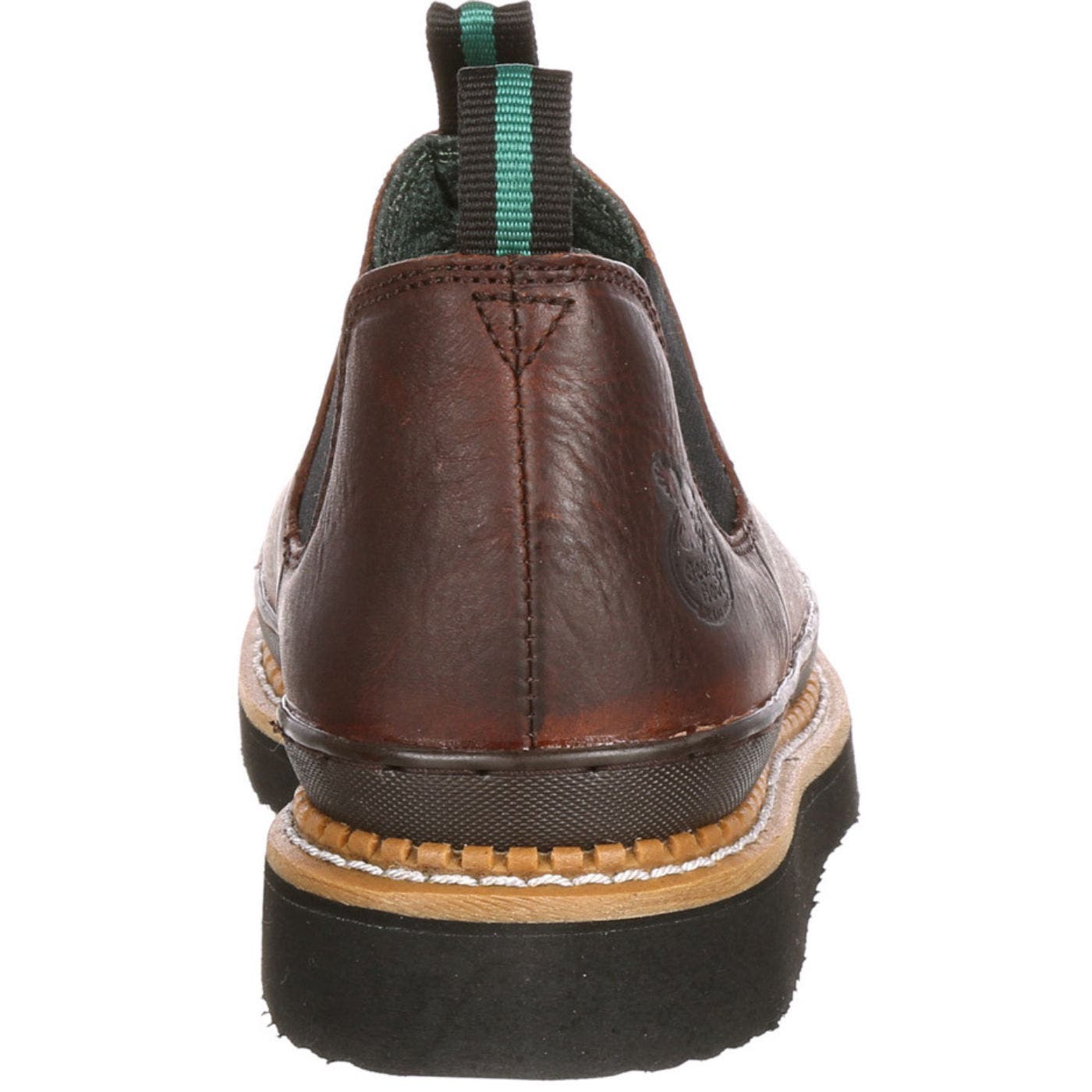 Georgia Boot Wedge Romeo Work Shoe, Alternate, color, Soggy Brown