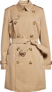 Burberry Kensington Mid Length Heritage Trench Coat | Nordstrom