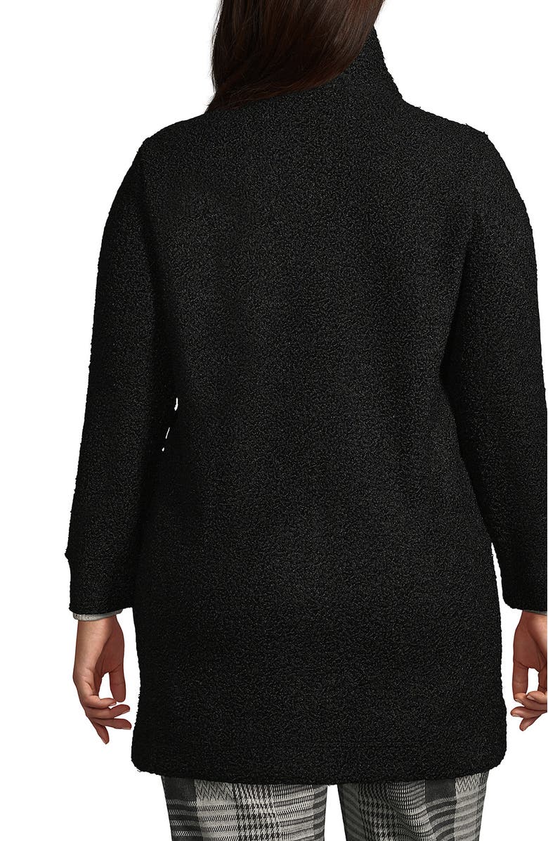 Lands' End Boucle Fleece Coat, Alternate, color,