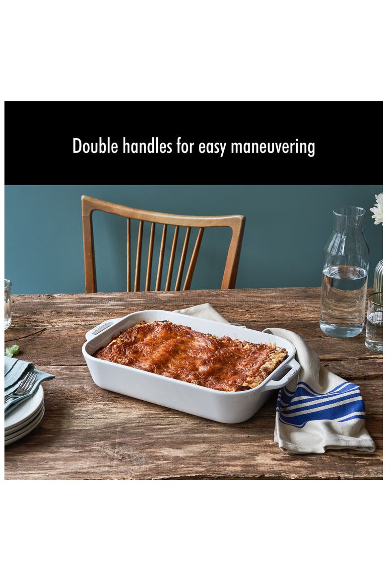 2-Piece Baking Dish - White, Alternate, color, WHITE