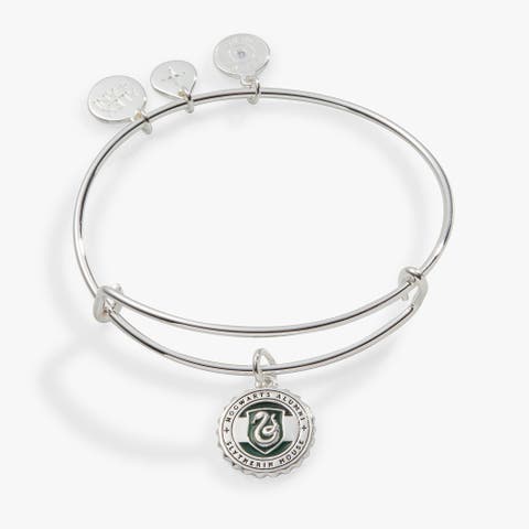 Harry Potter™ Slytherin House Charm Bangle Bracelet