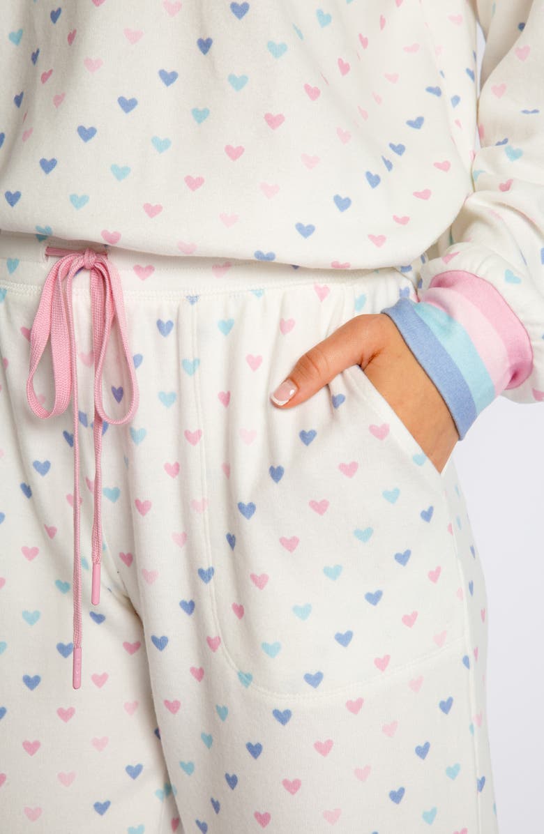 PJ Salvage Mad Love Pajamas, Alternate, color, 