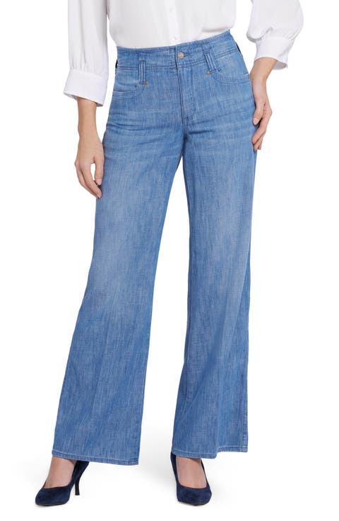 Teresa Hollywood High Waist Wide Leg Jeans