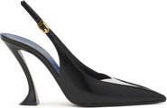 Lanvin Serenade Slingback In Leather