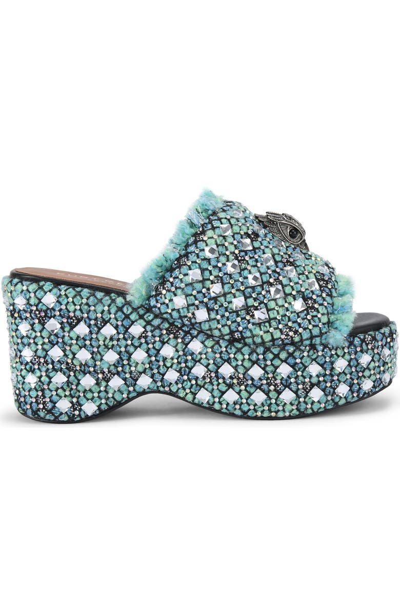 Kurt Geiger London Kensington Tweed Platform Sandal, Main, color,