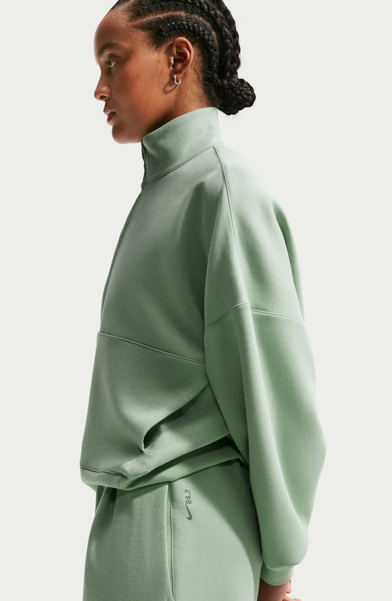 Nike 24.7 ImpossiblySoft Dri-FIT Mid-Rise Loose 4-Inch Shorts, Alternate, color, 