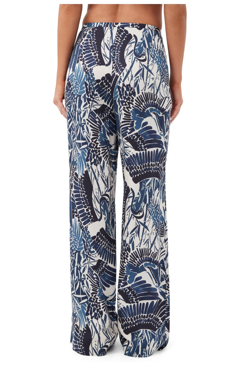 Trina Turk Tavia Printed Wide Leg Pant, Alternate, color, Multi