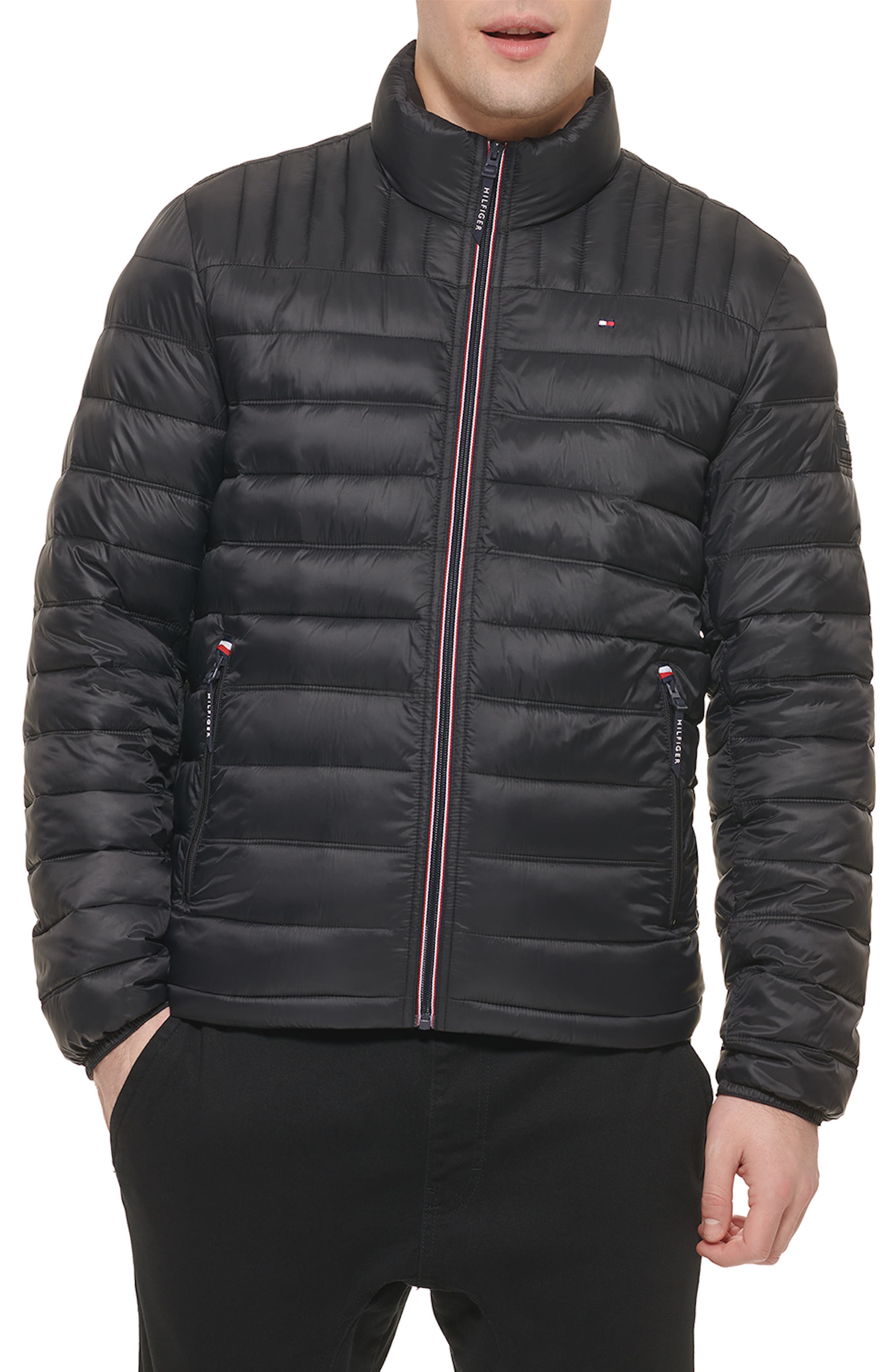 Faux Down Packable Puffer Jacket