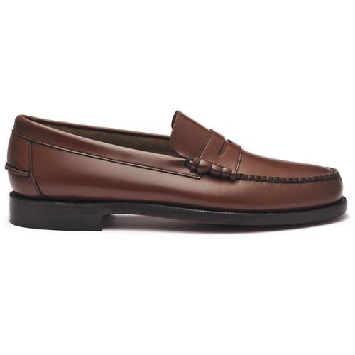 Sebago Classic Dan Penny Loafer In Brown