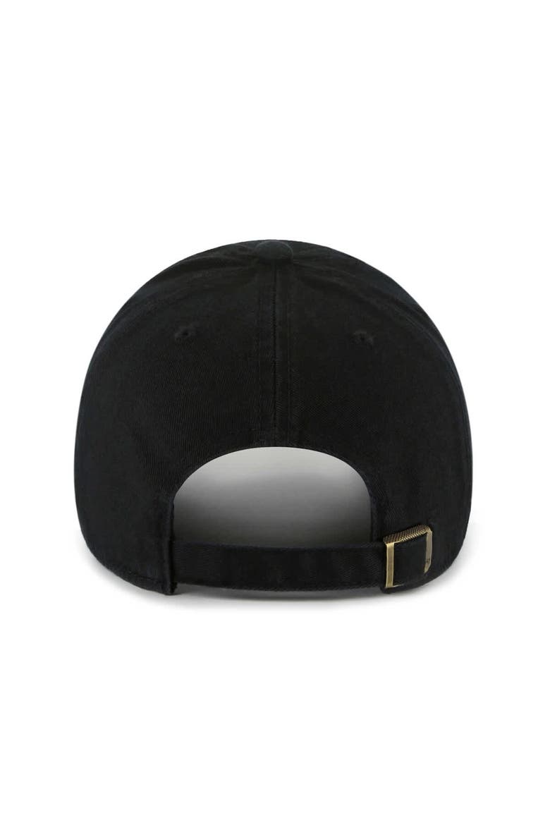 Men's '47 Black Arkansas Razorbacks Clean Up Adjustable Hat, Alternate, color, Black