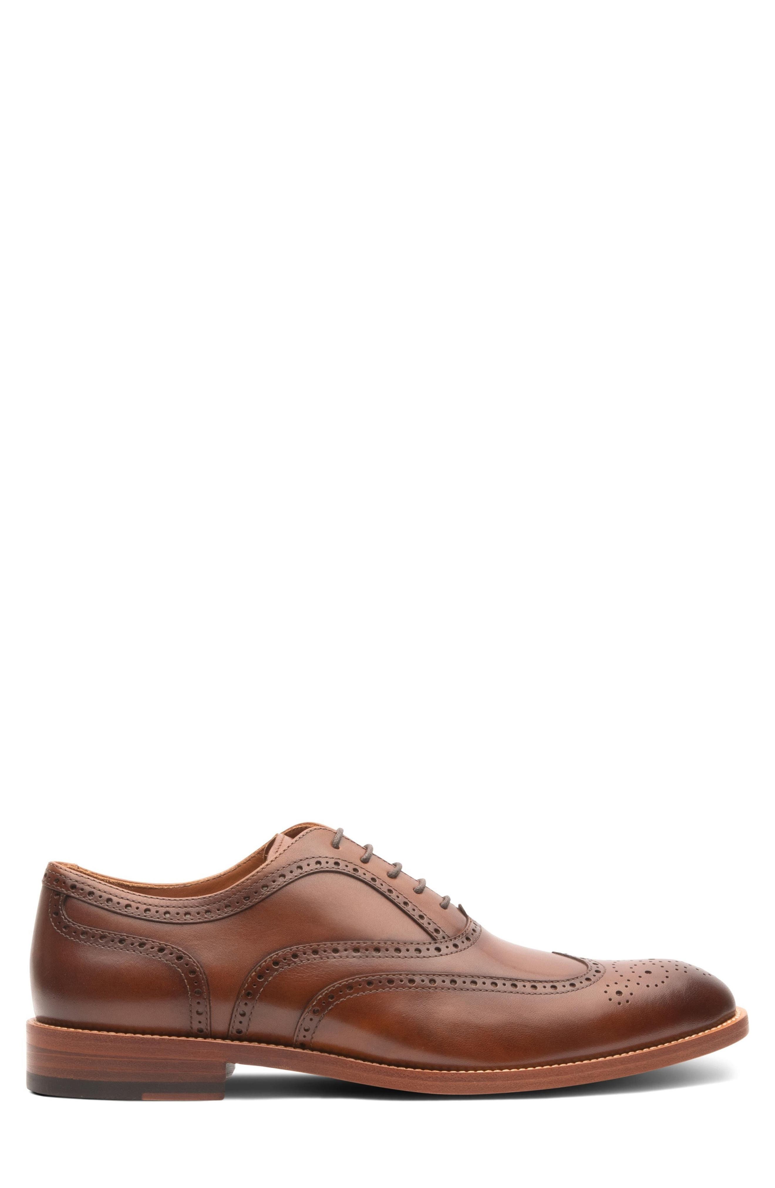 Gordon Rush Victor Wingtip, Alternate, color, Cognac