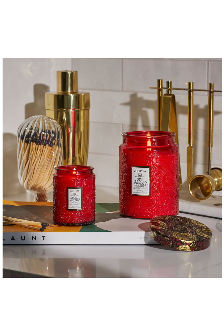 Goji Tarocco Orange Small Jar Candle, Alternate, color, GOJI TAROCCO ORANGE