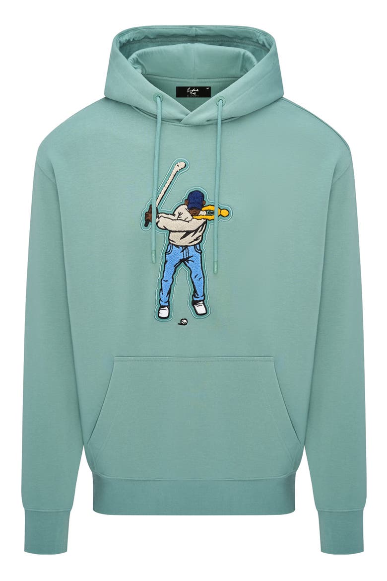 Core Fleece Hoodie, Alternate, color, MINERAL GREEN