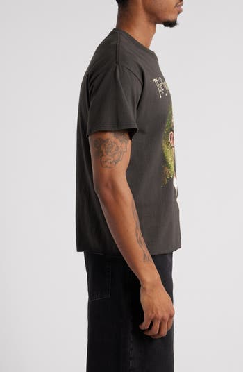 Smashing Pumpkins Peaking Port Crop Graphic T-Shirt