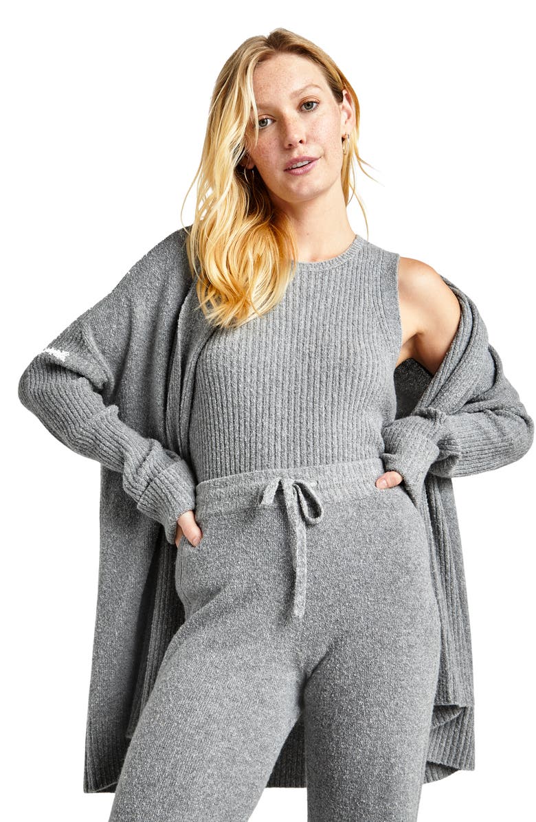 Splendid Ophelia Rib Cardigan, Alternate, color, 