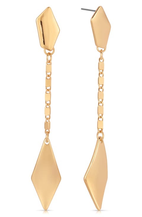 Kite Linear Drop Earrings