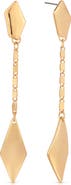 Ettika Kite Linear Drop Earrings