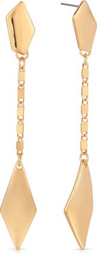 Ettika Kite Linear Drop Earrings